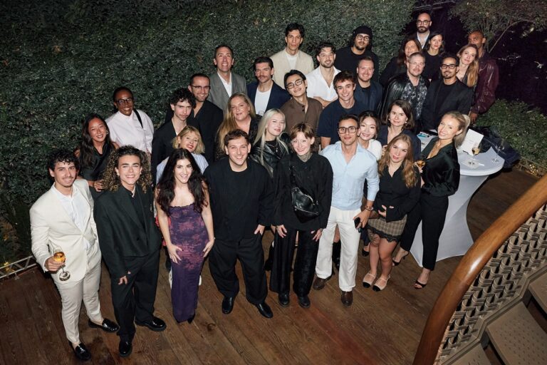 Participants at the Coty Fragrance Club Paris launch