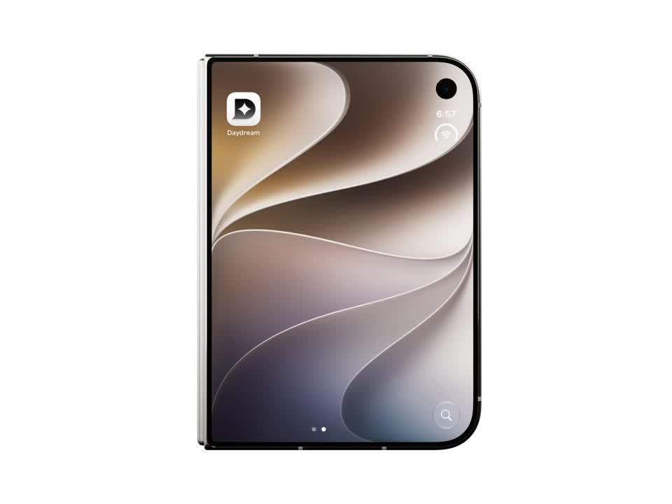 Daydream shopping interface on iPhone Duo, original source video cover