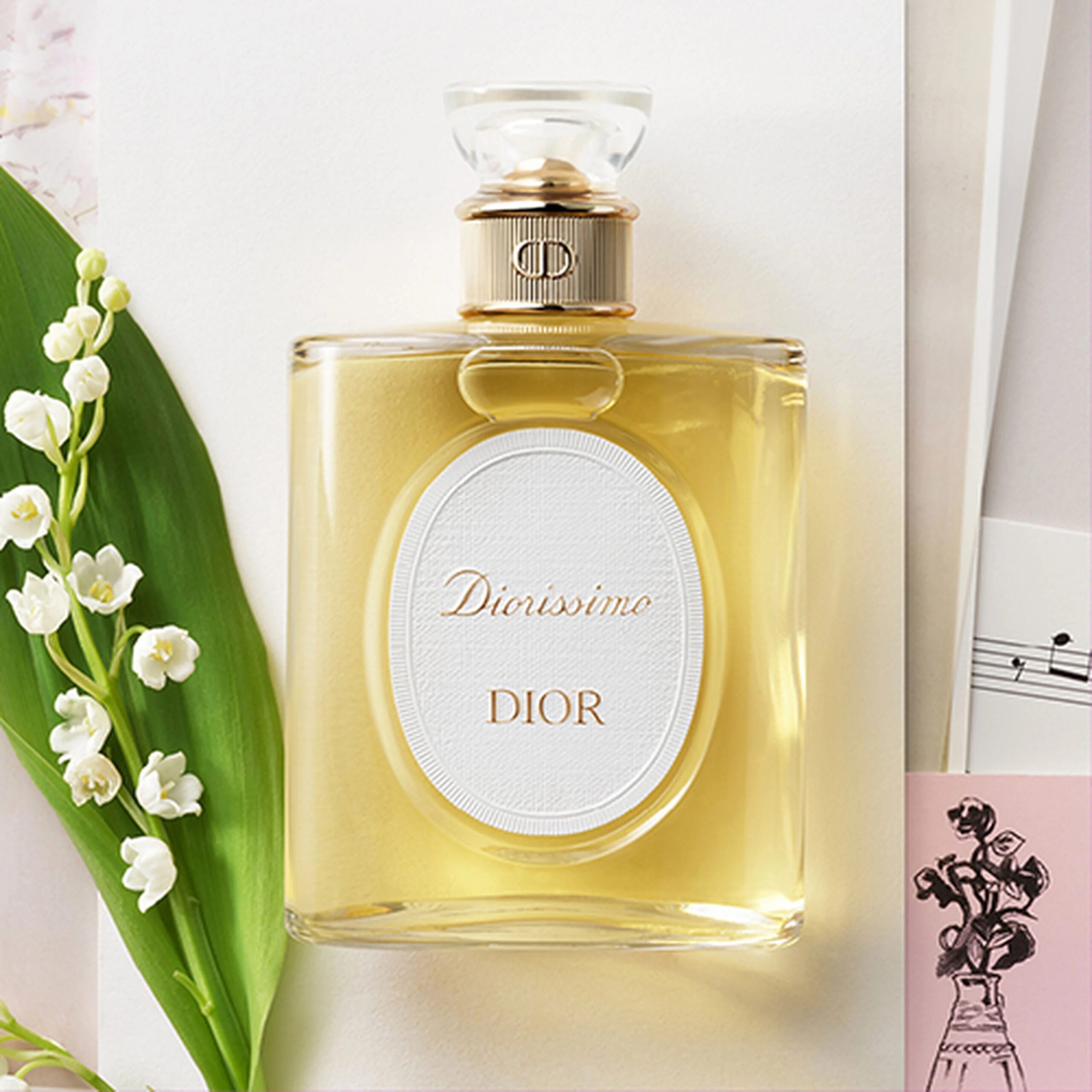 Diorissimo eau de toilette in the Dioriginals Oval bottle