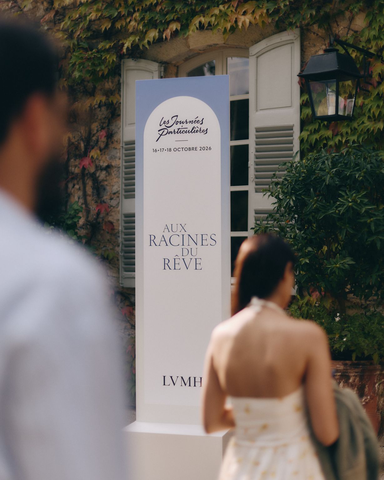 Visitors enter the Château de La Colle Noire event