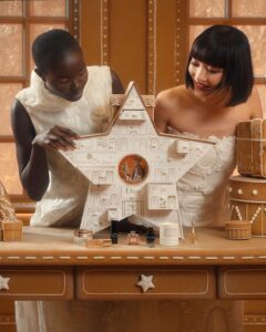 Dior holiday Advent calendar presentation