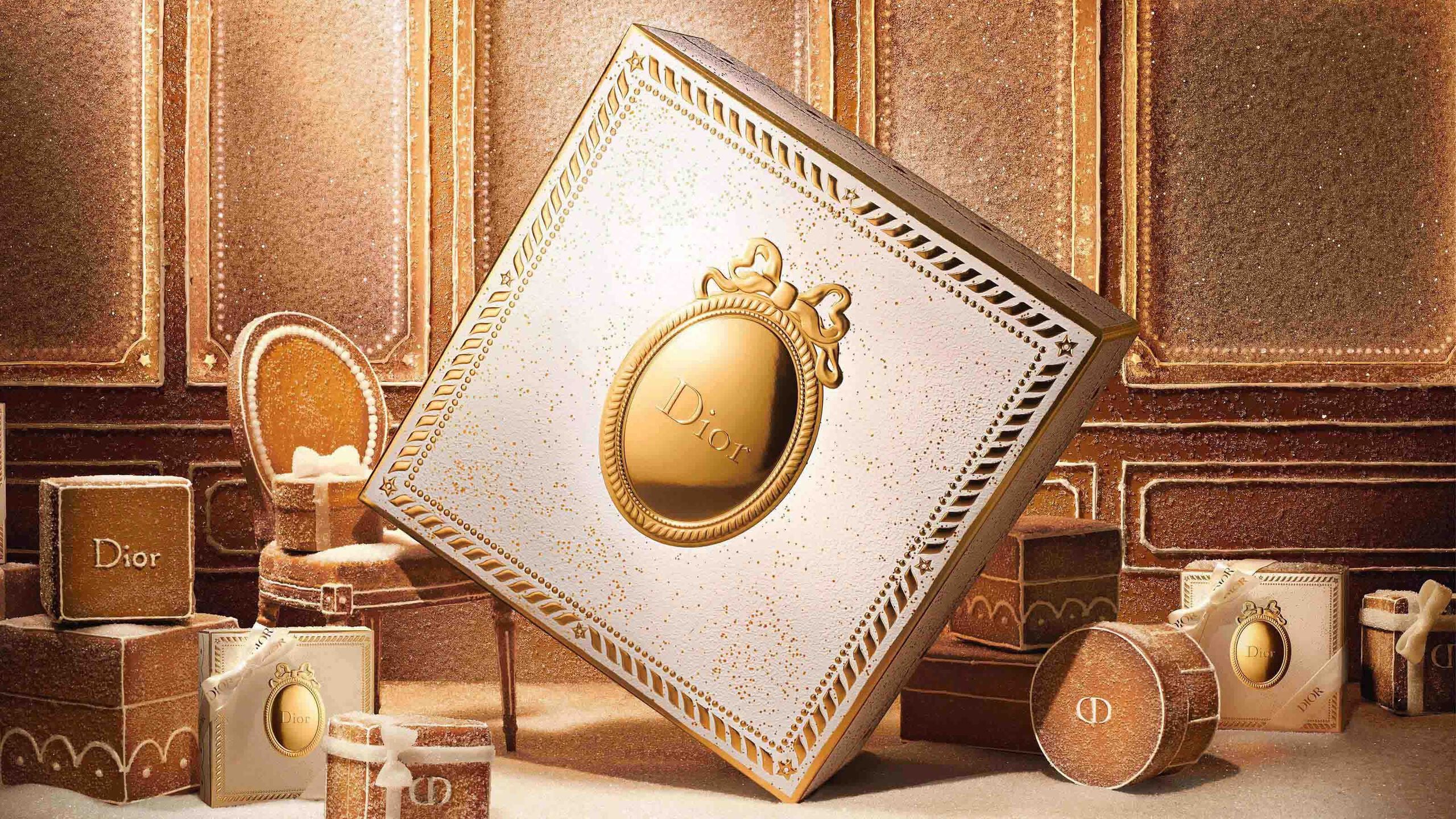 Dior medallion holiday gift packaging