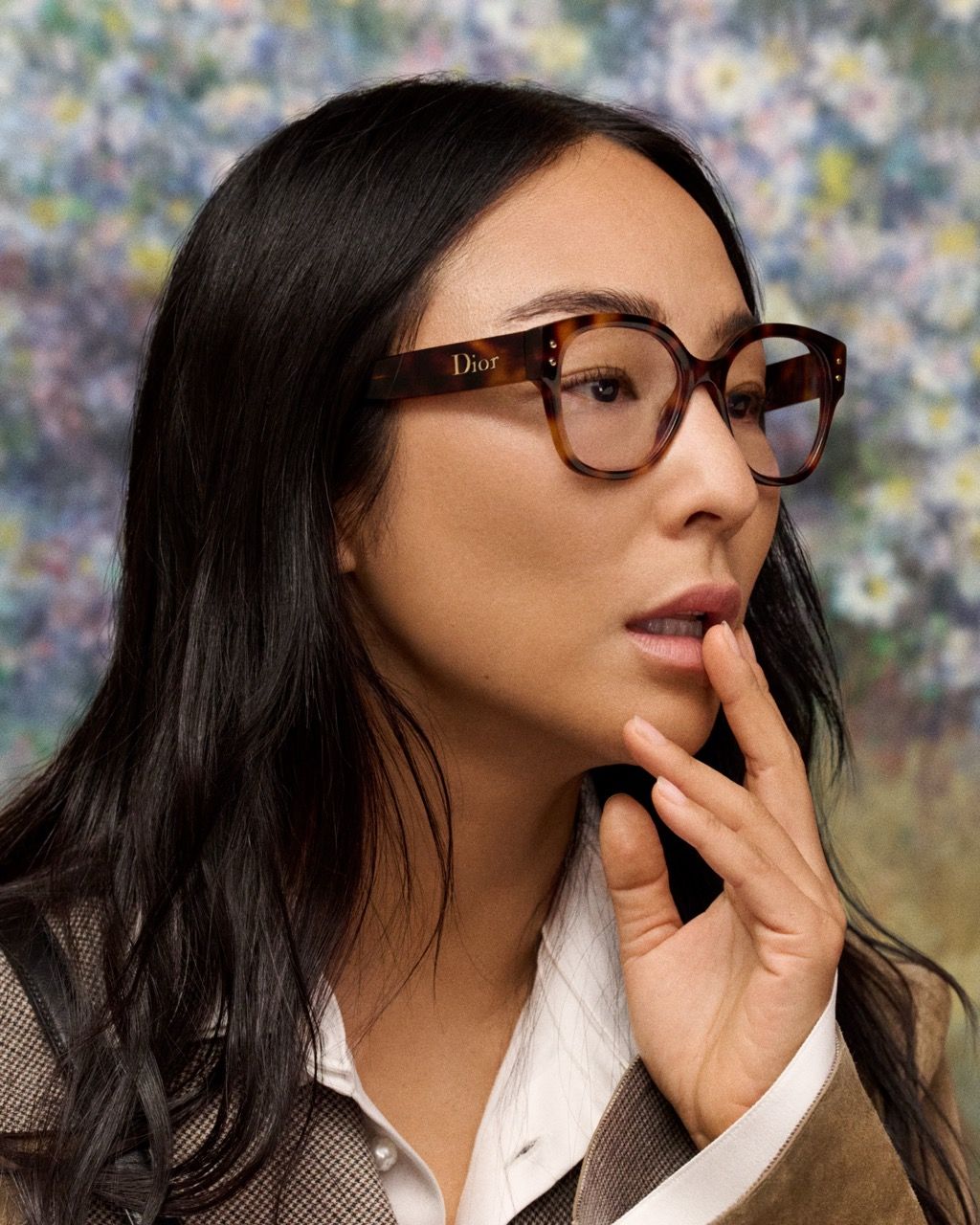 Greta Lee in the Dior Cruise 2027 campaign