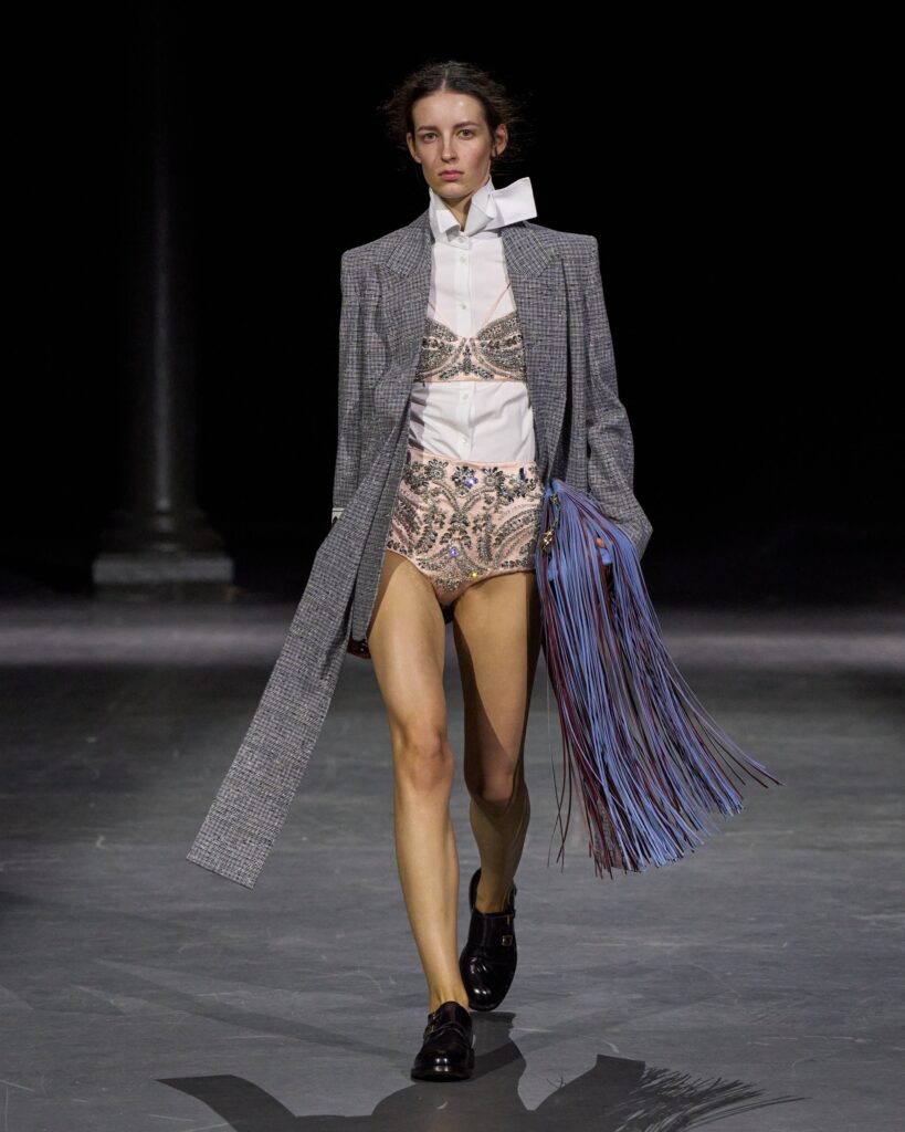 Erdem Spring/Summer 2027 runway look 08