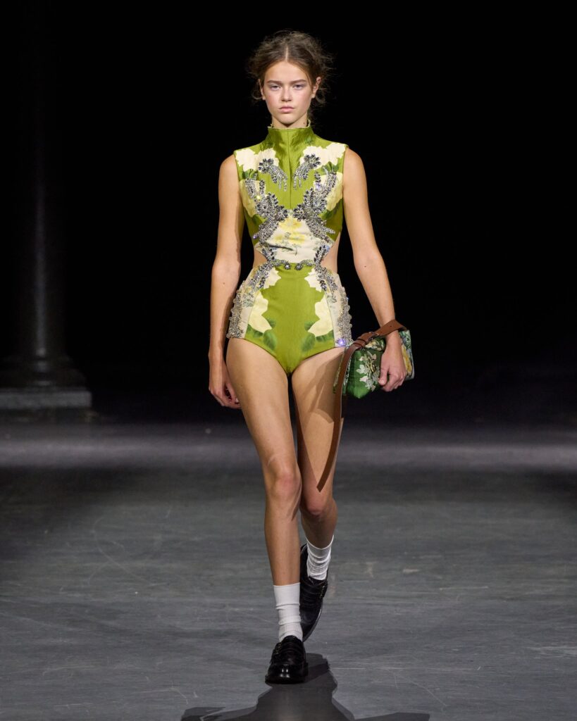 Erdem Spring/Summer 2027 runway look 13