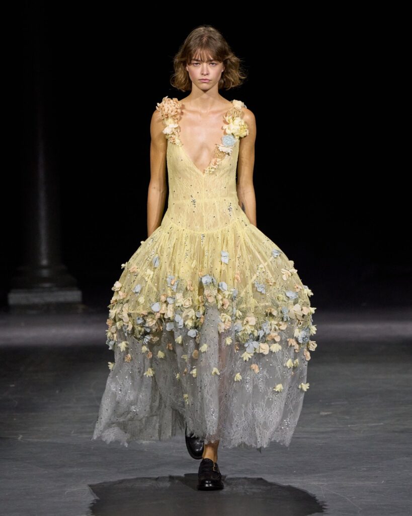 Erdem Spring/Summer 2027 runway look 16