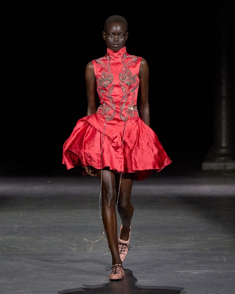 Erdem Spring/Summer 2027 runway look 28