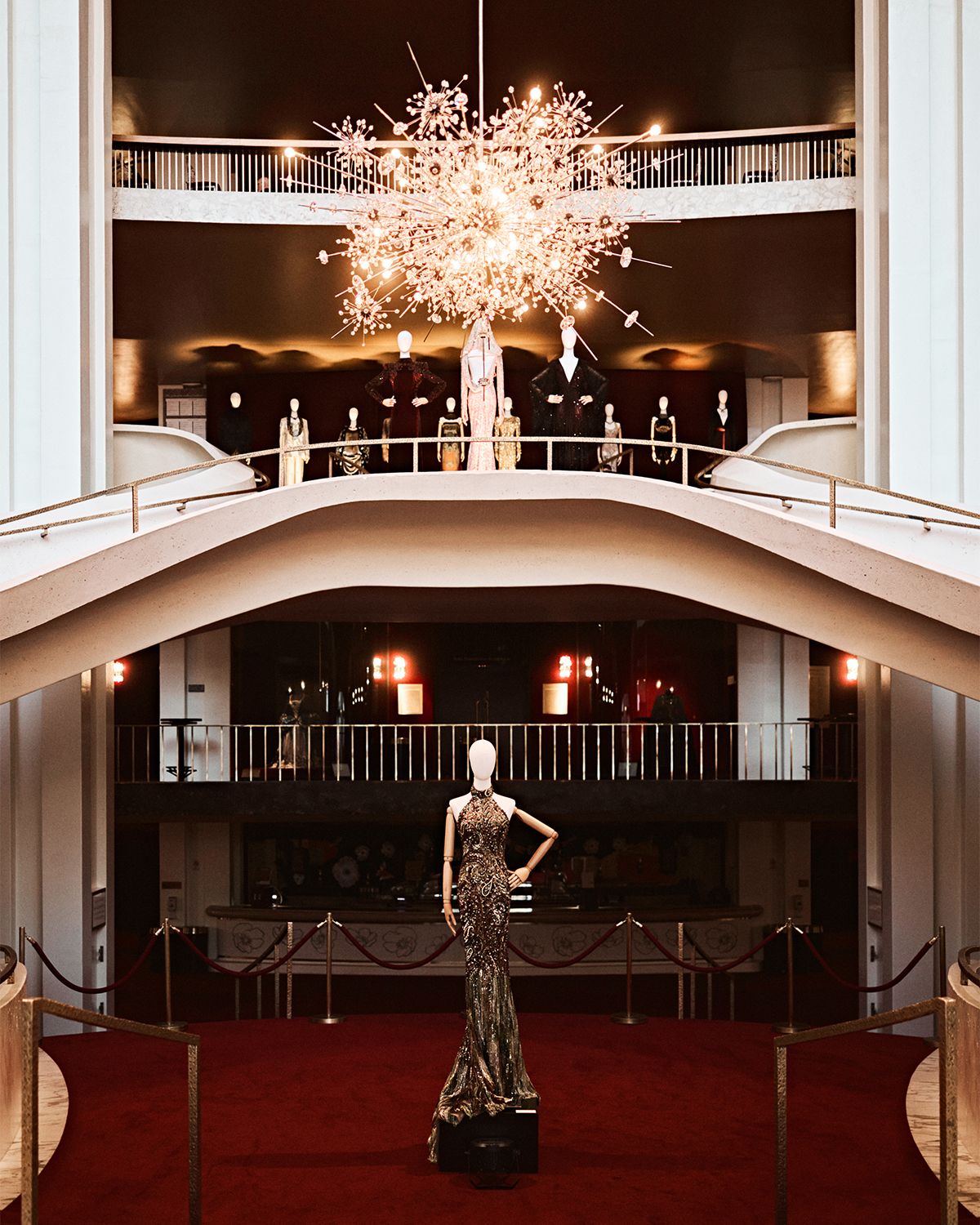 Archive gown at Etro’s Metropolitan Opera anniversary event