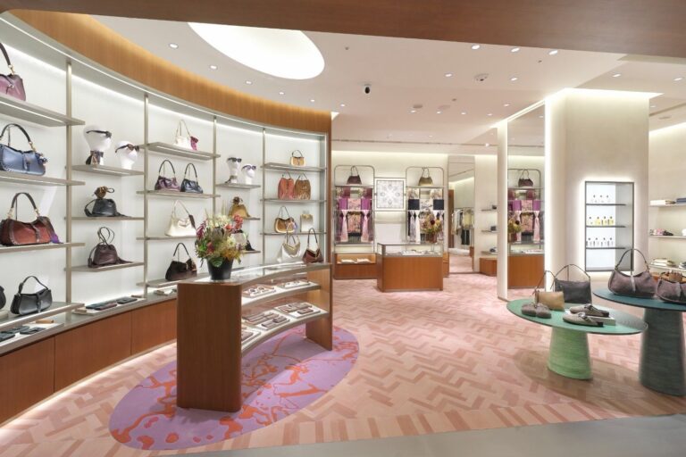 ETRO store interior at Shinsaibashi Daimaru in Osaka (1 of 4)