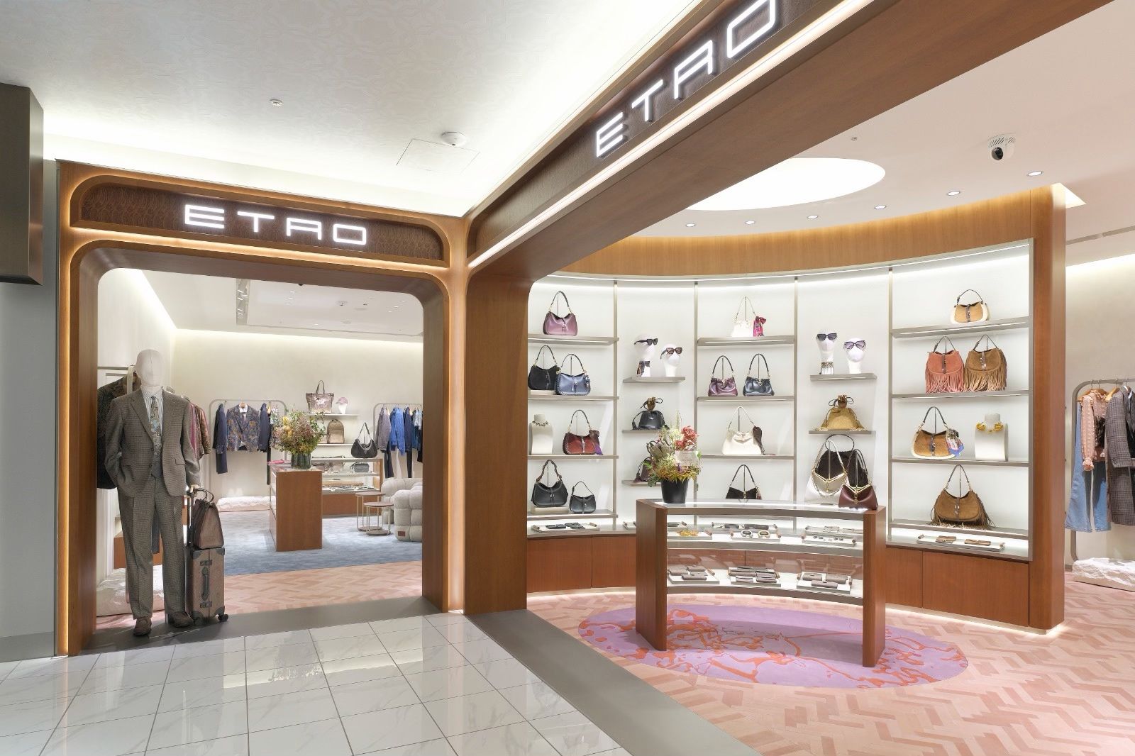 ETRO store interior at Shinsaibashi Daimaru in Osaka (2 of 4)
