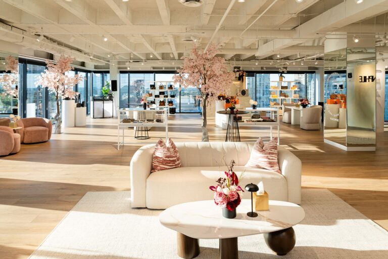 Interior of the FASHIONPHILE Salon Atlanta