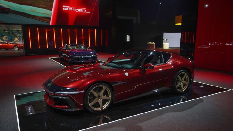 Ferrari official announcement photograph 1