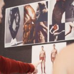 Ferrari fashion design team reviews Roberto Bolle ballet costume reference images