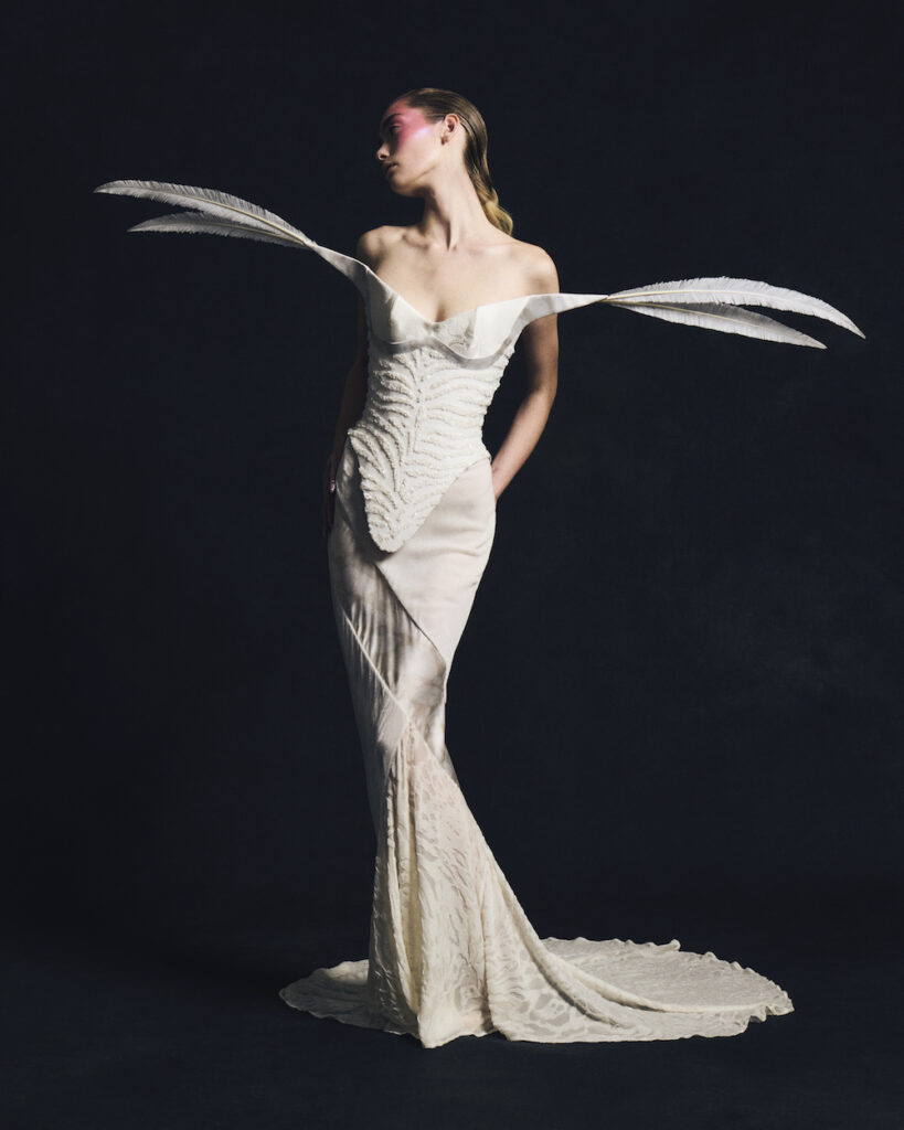 Harris Reed Spring/Summer 2027 runway look 04