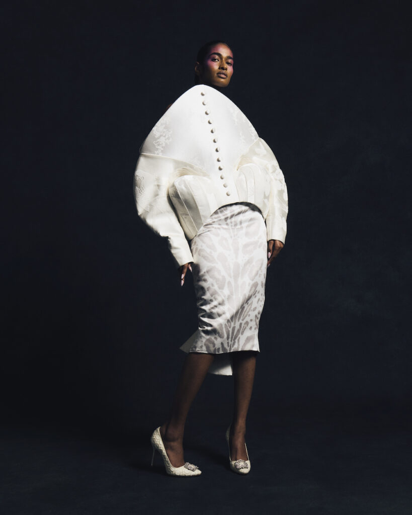 Harris Reed Spring/Summer 2027 runway look 05