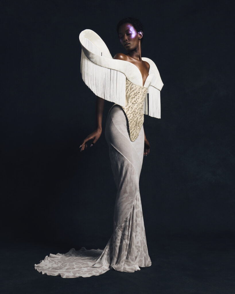 Harris Reed Spring/Summer 2027 runway look 06