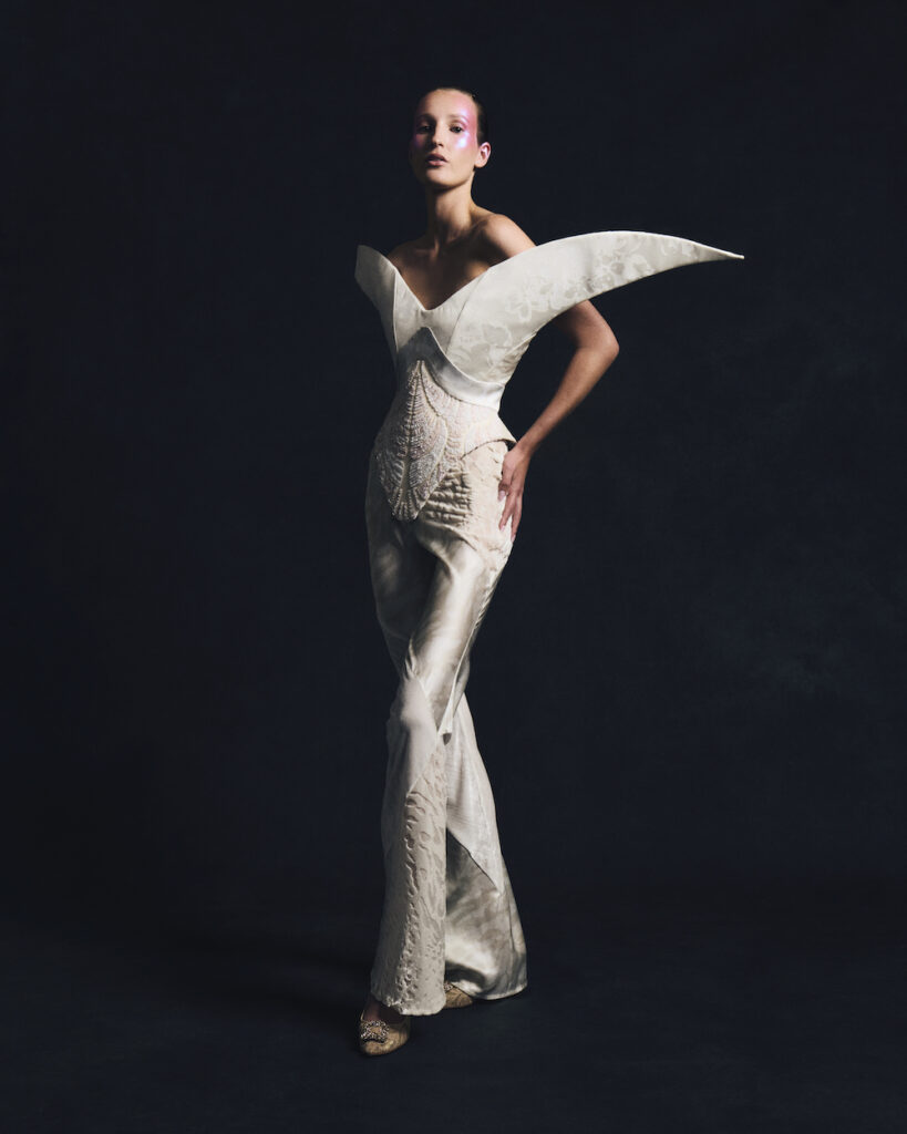 Harris Reed Spring/Summer 2027 runway look 08