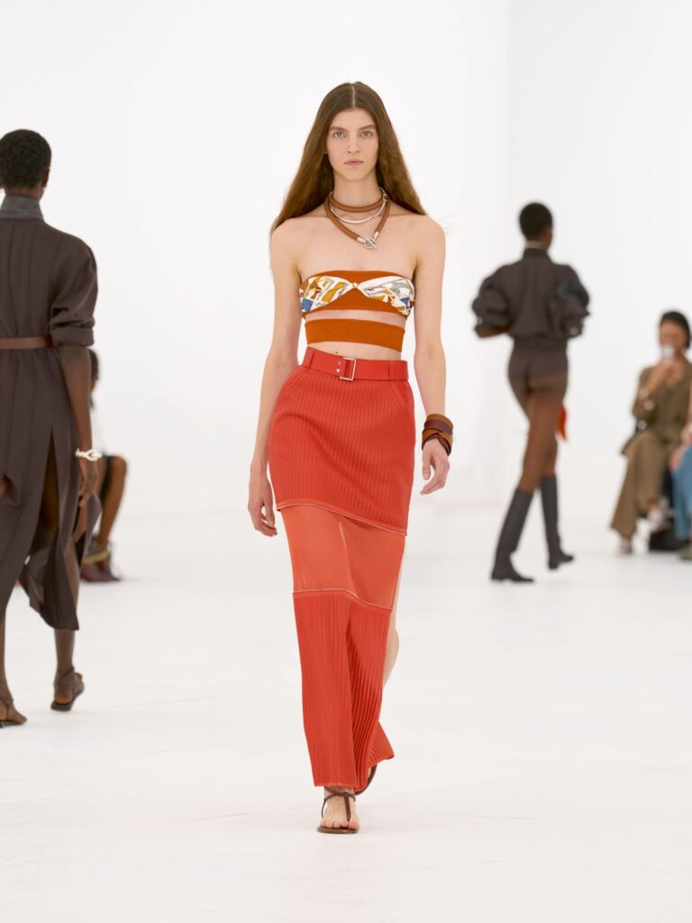 Hermès Spring/Summer 2027 runway look 54