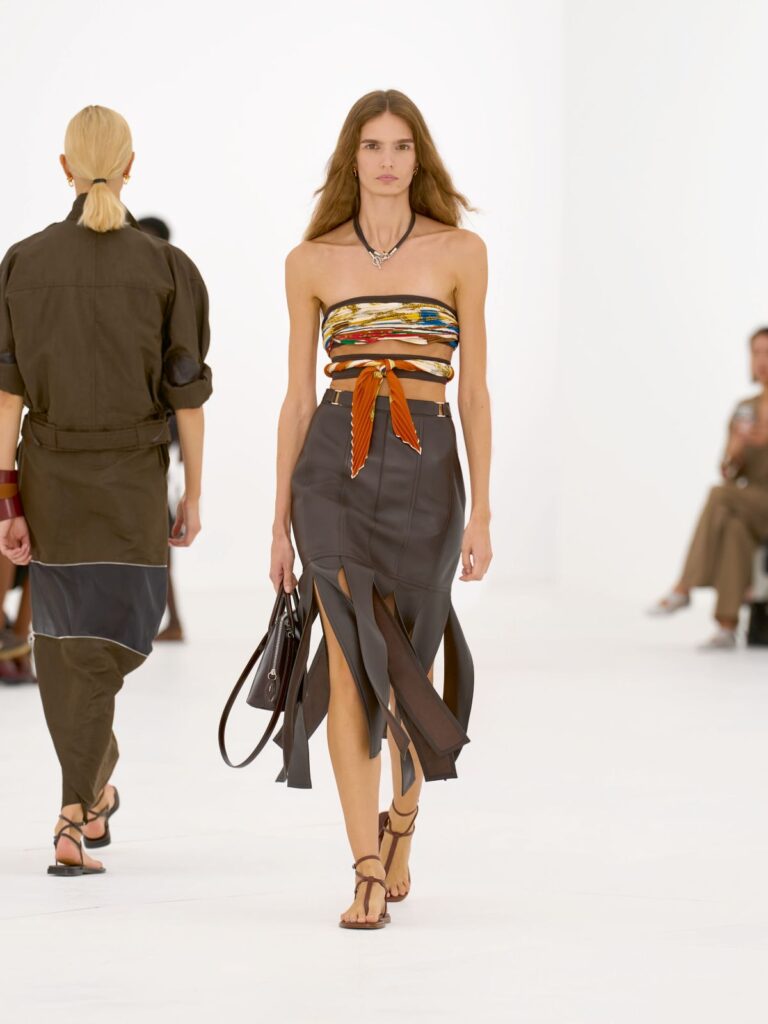 Hermès Spring/Summer 2027 runway look 60