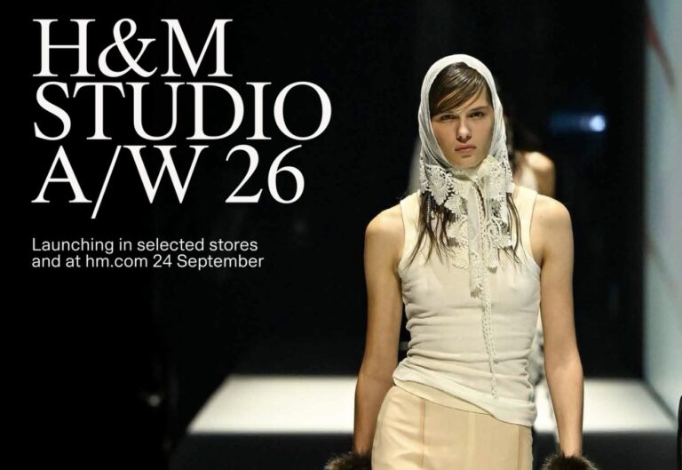 H&M Studio A/W26 Moves From the London Runway to Stores and Online
