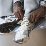 An ASICS sneaker shown in JD Sports' post about the Paris ASICS House activation