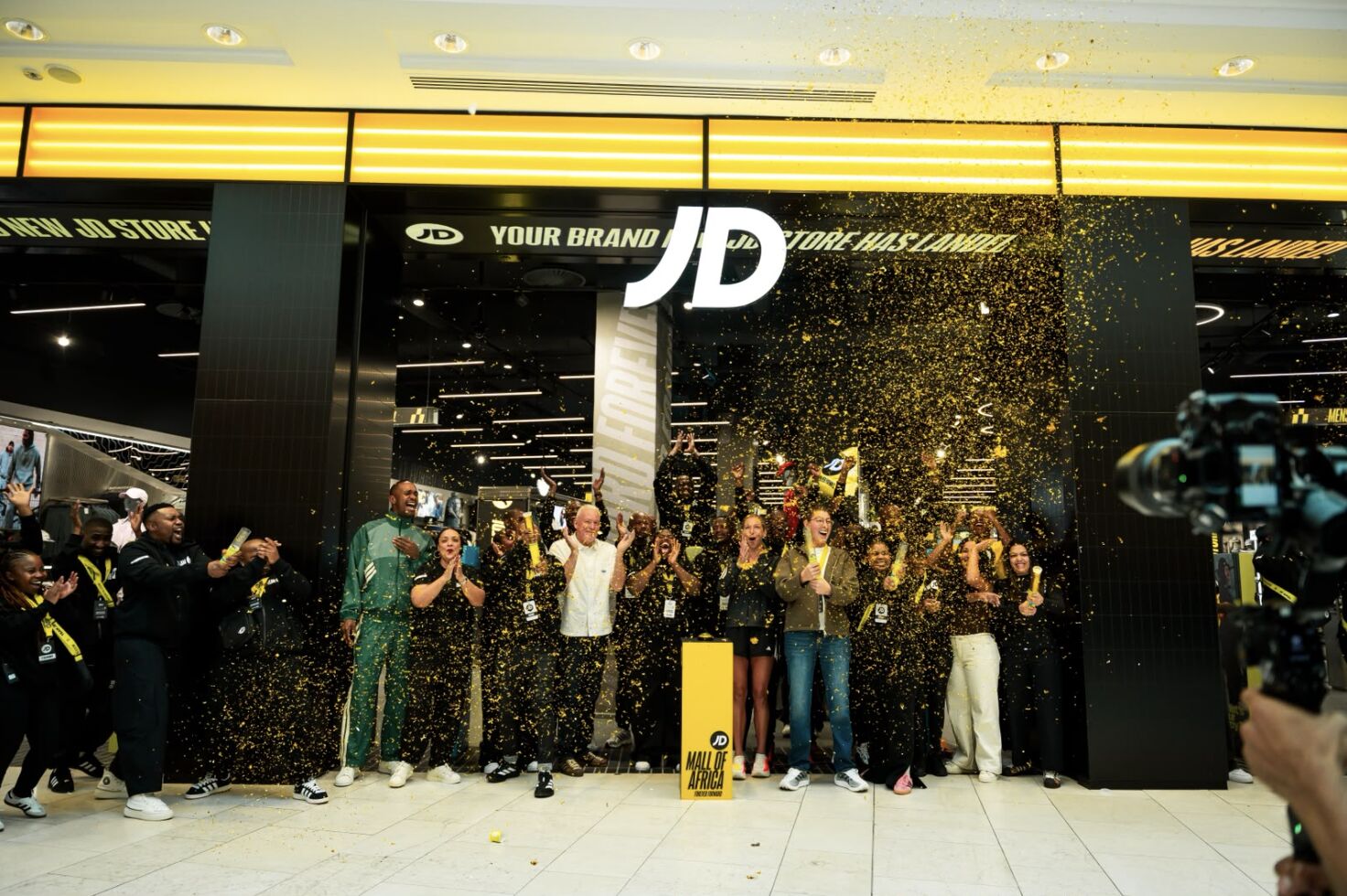 JD Sports Mall of Africa flagship opening photograph 1