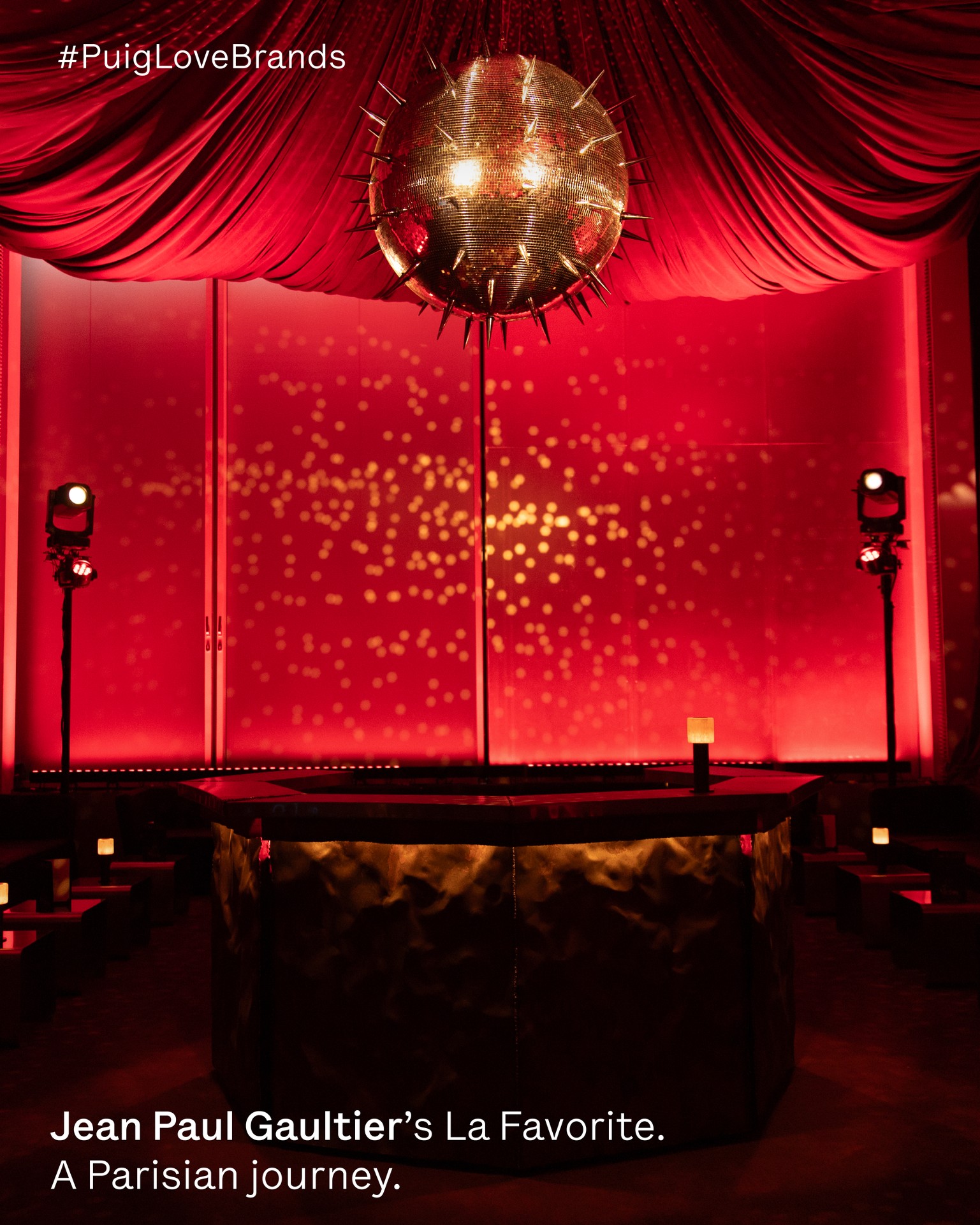 Jean Paul Gaultier La Favorite activation presentation — view 1