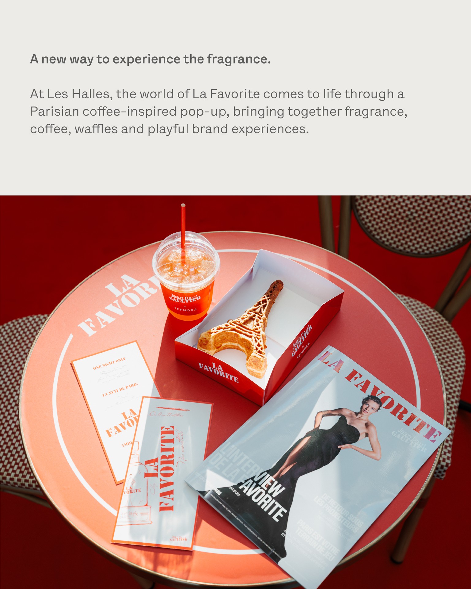 Jean Paul Gaultier La Favorite activation presentation — view 4
