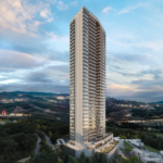Proposed KARL LAGERFELD Residences Bosque Real tower rendering