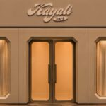 KAYALI café-themed doorway from the Yum Vanilla Cupcake source video