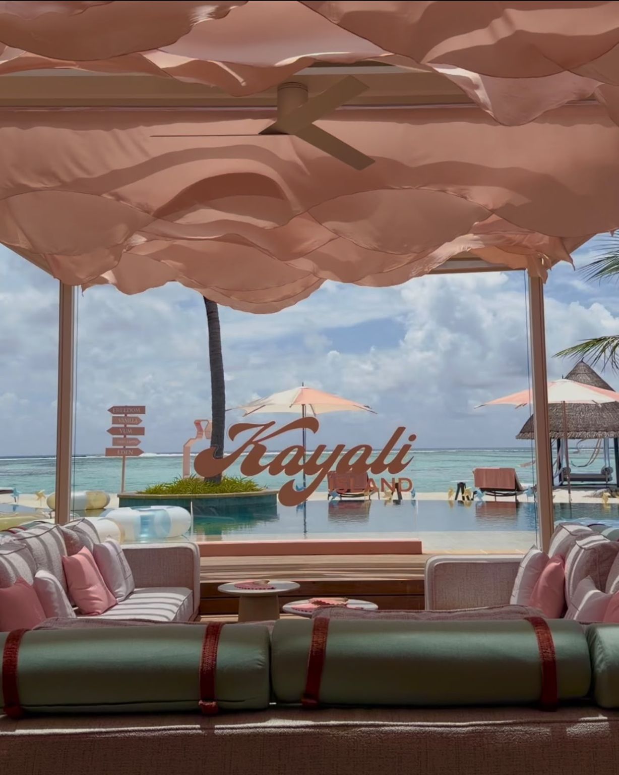 KAYALI Maldives brand trip — view 2