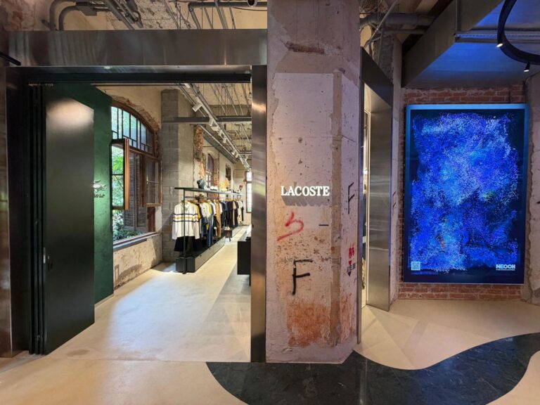 Lacoste store at Mata Lab in Cidade Matarazzo, São Paulo