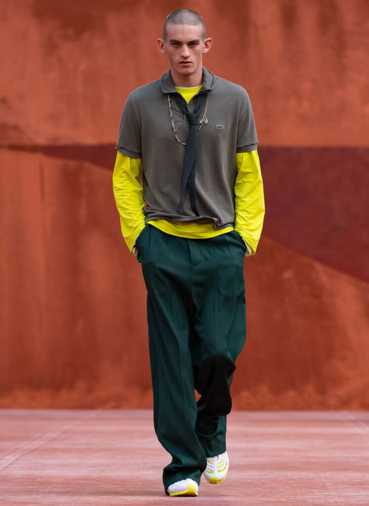 Lacoste Spring/Summer 2027 runway look 42