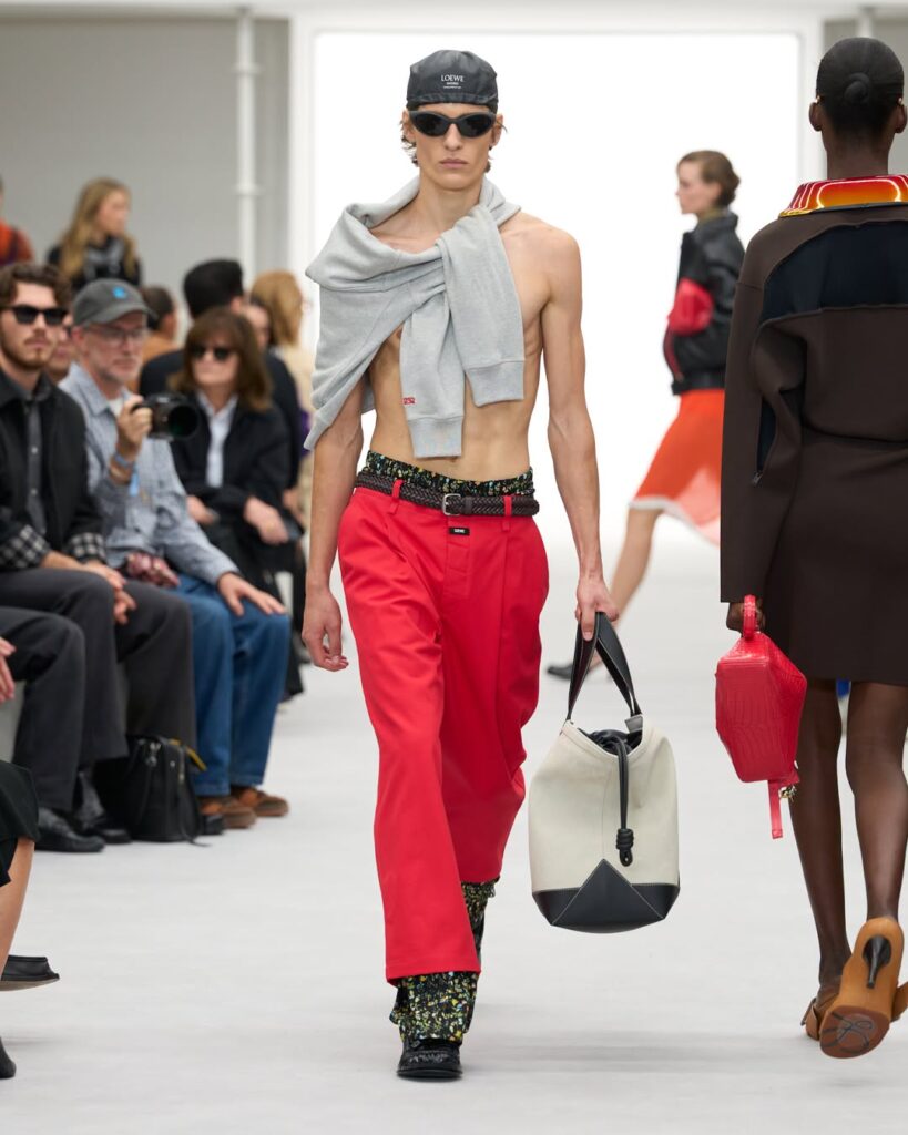 Loewe Spring/Summer 2027 runway look 17