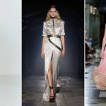 London SS27 runway looks from Patrick McDowell, Alexander McQueen and Simone Rocha, left to right