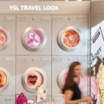 YSL Beauty Travel Look display at the L’Oréal travel-retail showcase