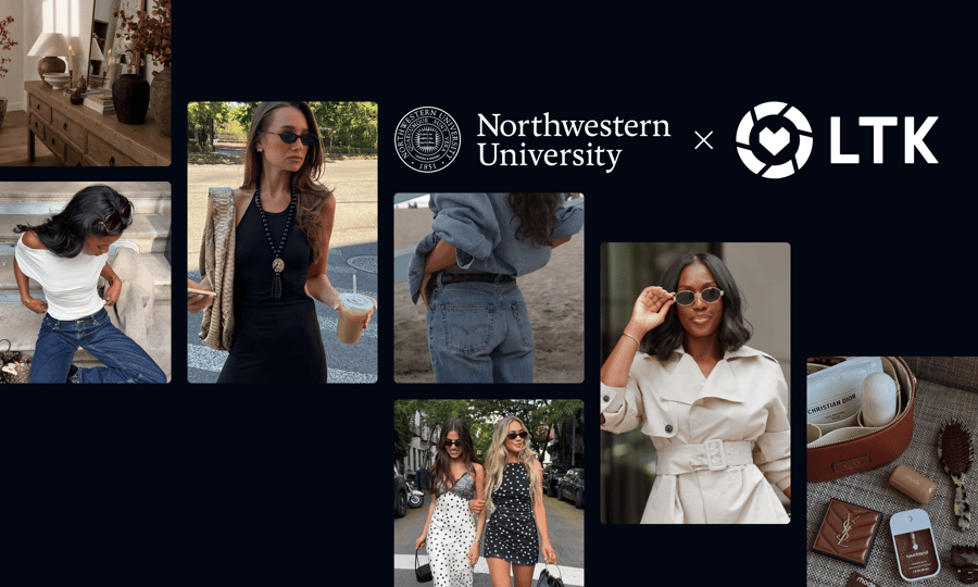 LTK and Northwestern University 2026 Creator Marketing Study graphic