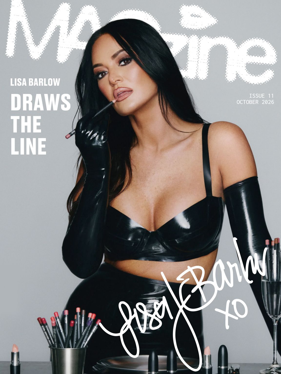 Lisa Barlow on the MACzine Issue11 cover