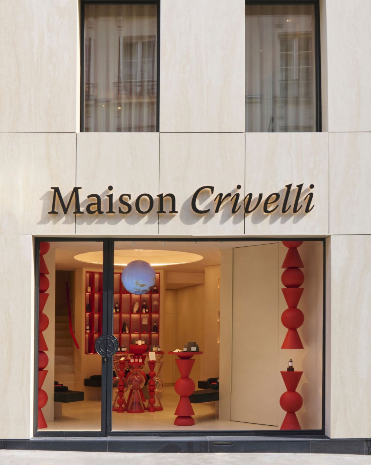 Maison Crivelli’s first Paris boutique at 314 rue Saint-Honoré, photograph 1