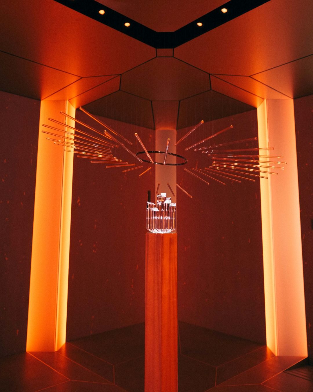 Maison Francis Kurkdjian Perfume Sculpture of the Invisible exhibition and Stratégies Gold award — view 2