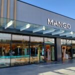 Exterior of Mango's new store at Parma Promenade in Italy