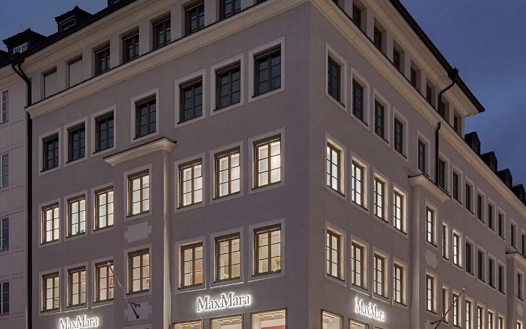 Max Mara Munich store facade at Theatinerstraße 3
