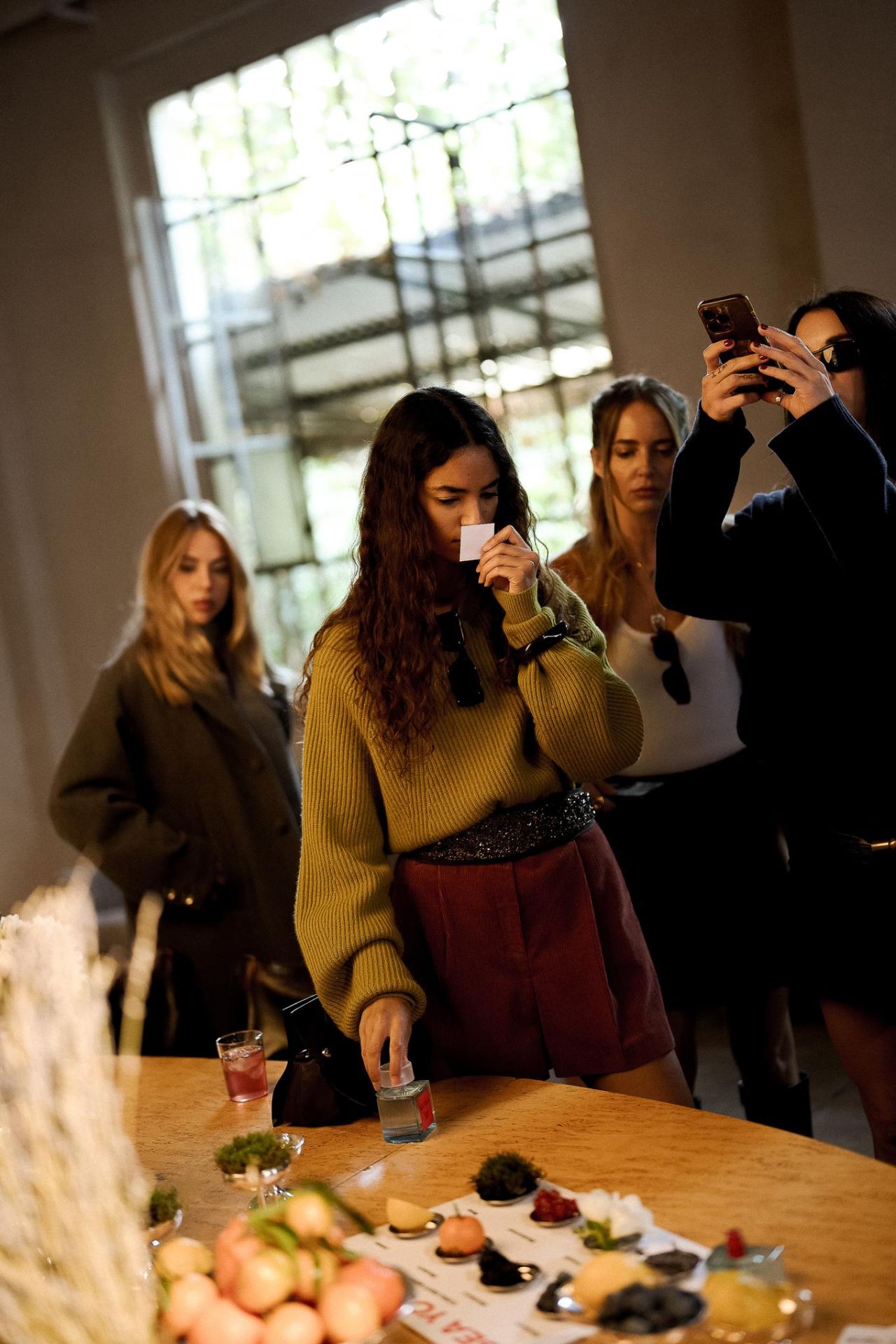 Guests exploring ingredients at the MAX&Co. event
