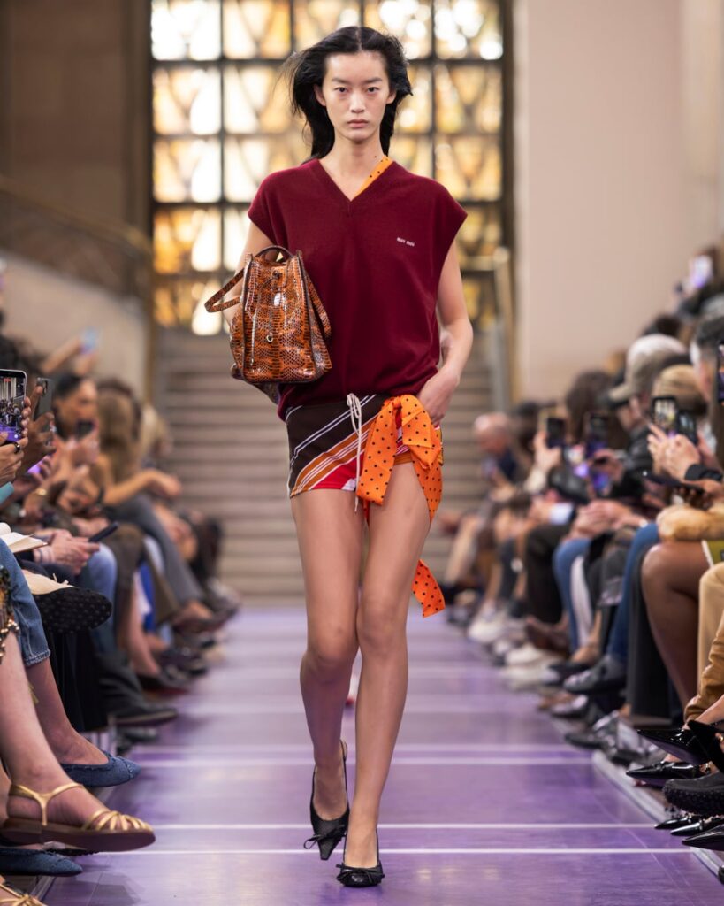 Miu Miu Spring/Summer 2027 runway look 013