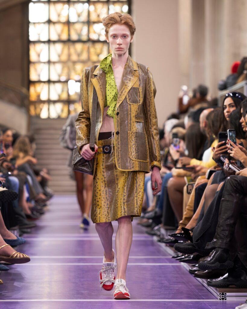 Miu Miu Spring/Summer 2027 runway look 014