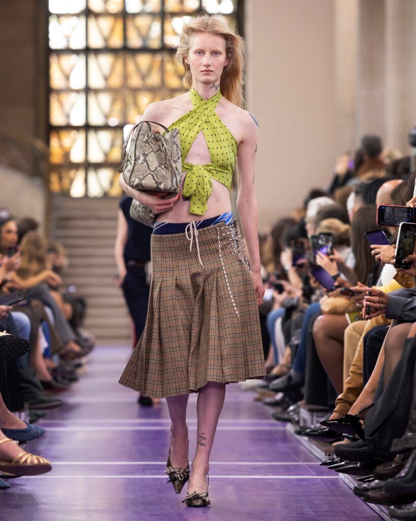 Miu Miu Spring/Summer 2027 runway look 018