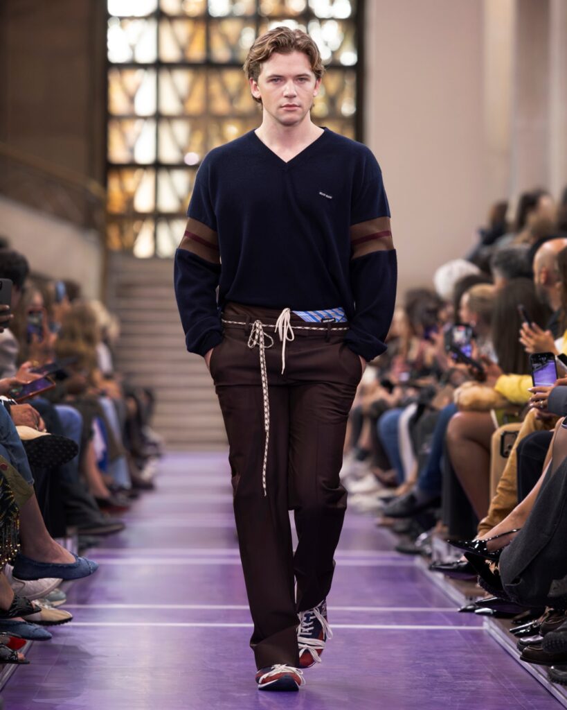 Miu Miu Spring/Summer 2027 runway look 055