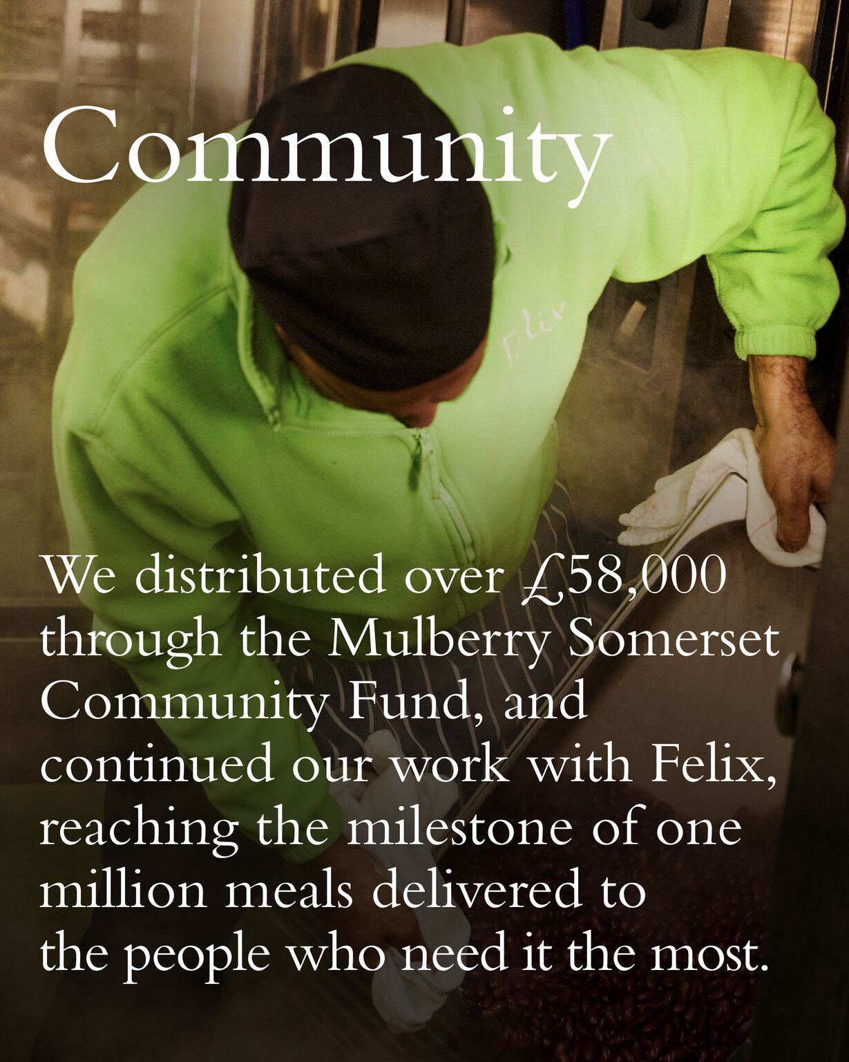 Mulberry community programme report artwork