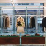 God's True Cashmere garments displayed inside the Mytheresa Munich store