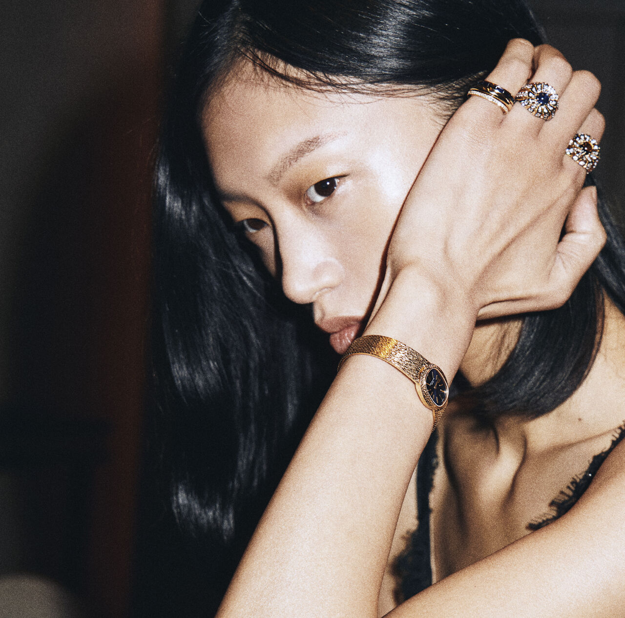 NET-A-PORTER holiday jewelry styling